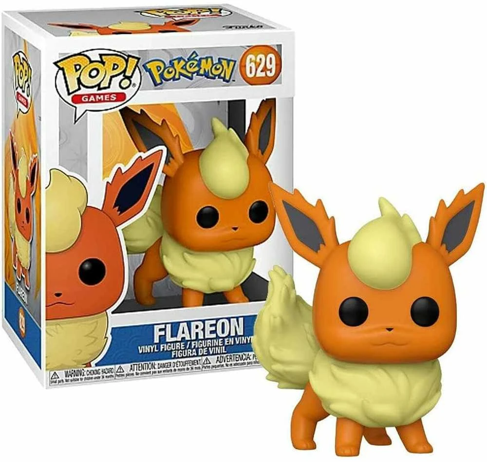FUNKO POP! Vinilinė figūrėlė: Pokemonai - Flareon, 9.5 cm