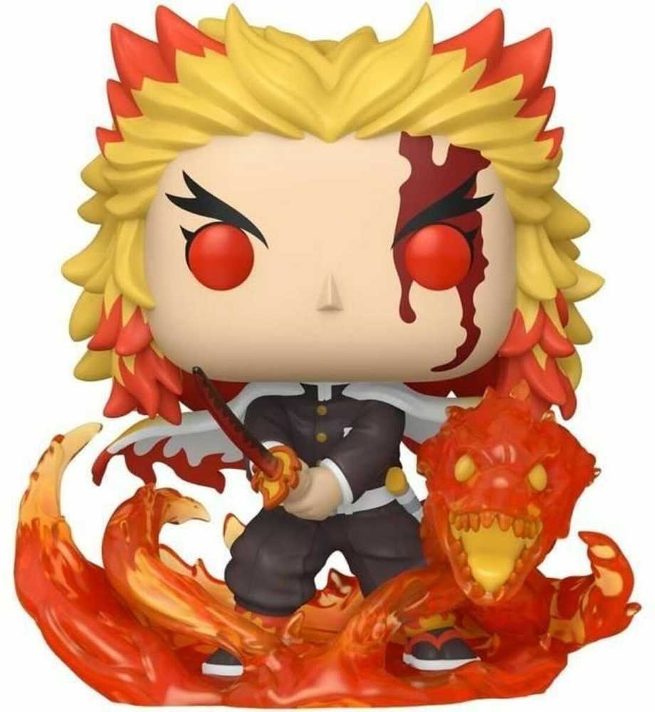 FUNKO POP! Vinilinė figūrėlė: Demon Slayer - Kyojuro Rengoku, ~9 cm aprašymas - Prekės nuotrauka