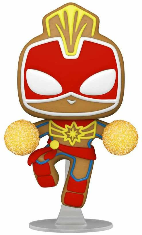 Funko POP Marvel: Holiday - Gingerbread Captain Marvel