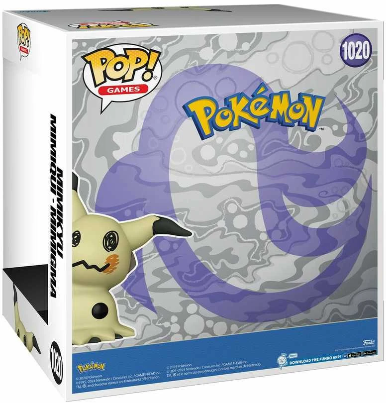 FUNKO POP! Vinilinė figūrėlė: Pokemonai - Mimikyu, 25 cm