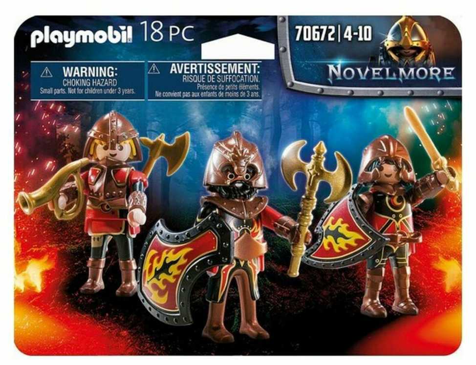 Playmobil Novelmore 70672 Burnham Warriors Three
