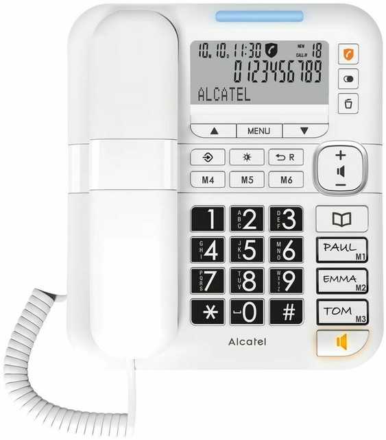 Stacionarus telefonas vyresnio amžiaus žmonėms Alcatel TMAX 70