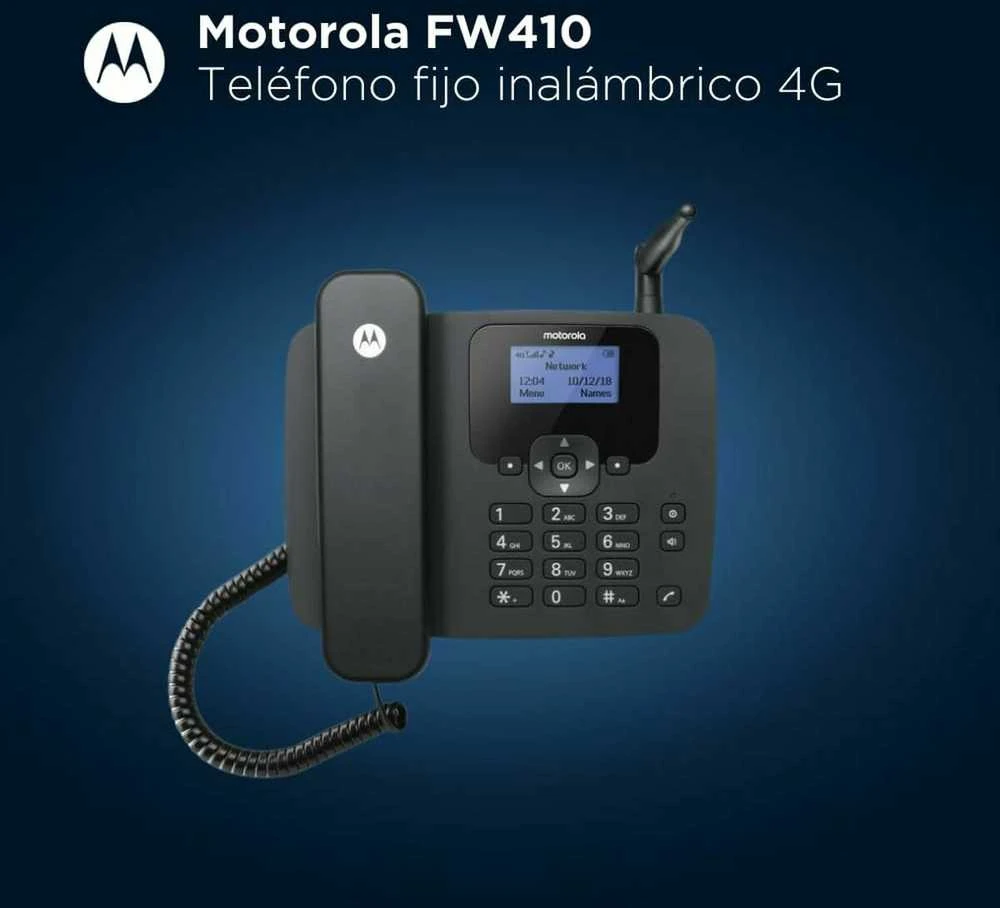 Motorola FW410L 4G juodas