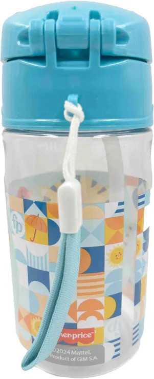Fisher-Price Animals Tyger plastikinis vandens buteliukas su kabliuku 350 ml