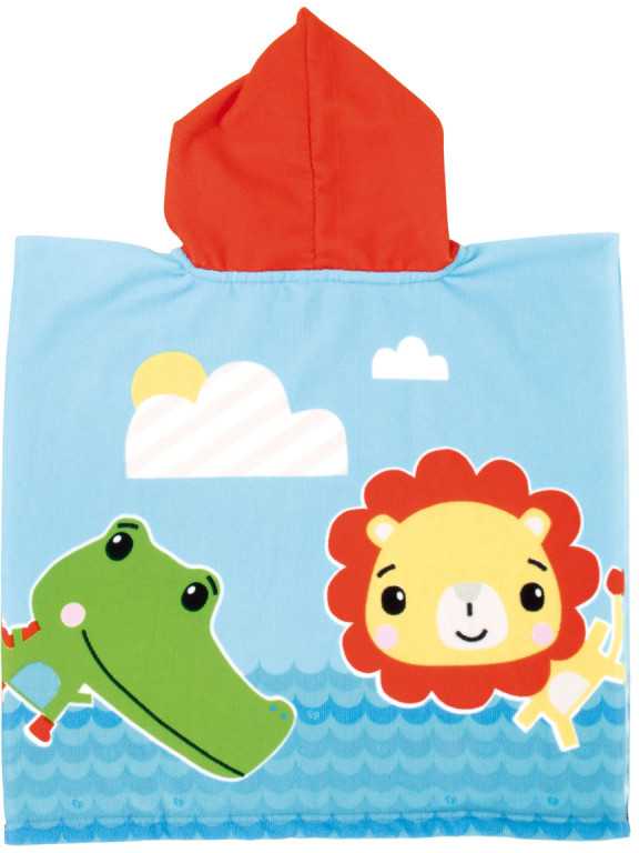 Fisher-Price paplūdimio rankšluostis pončas 55x110 cm
