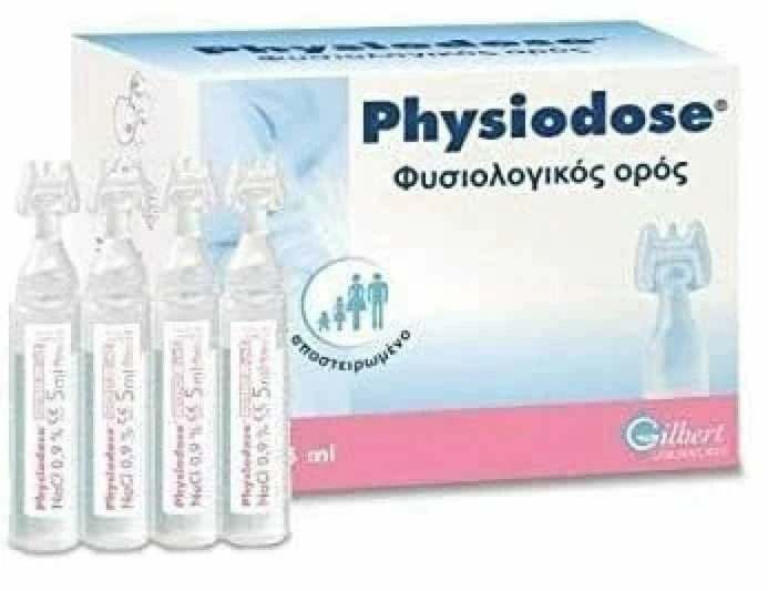 GILBERT Fiziologinis serumas Phisiodose 30 vienetų