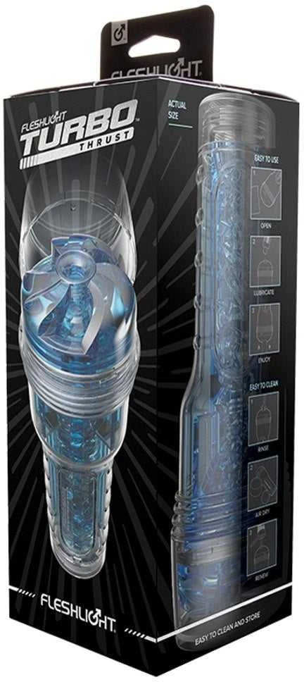 Mėlyna Fleshlight - Turbo Thrust Mėlyna Ice