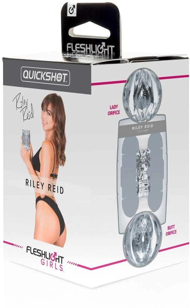 Fleshlight – Quickshot Riley Reid kompaktiška utopija