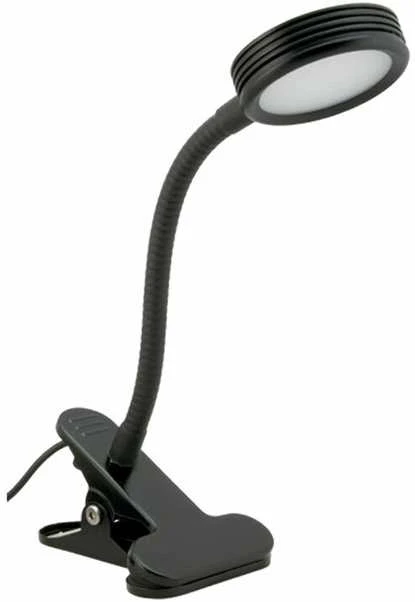 Securit® vejrbestandig LED-lampe i sort