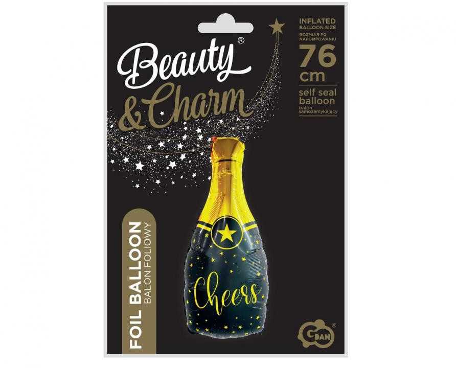 GoDan Foil Balloon B_C Champagne Cheers PF-BFCH 85492