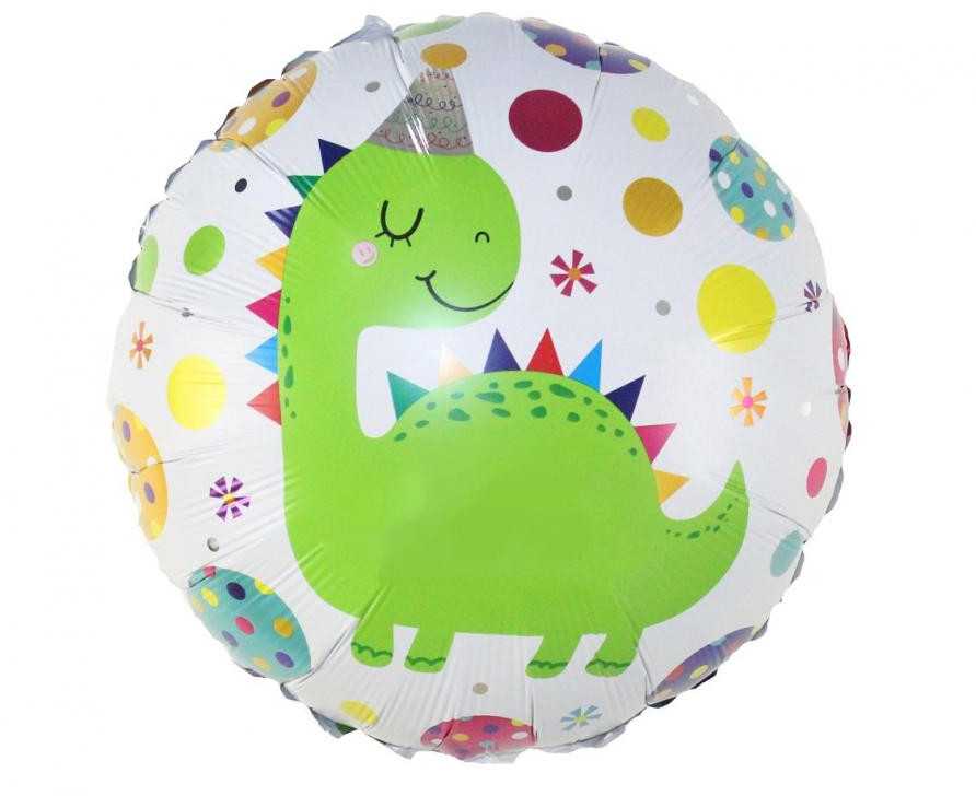 GoDan Folijos balionas Dinozauras kepurėje 36cm