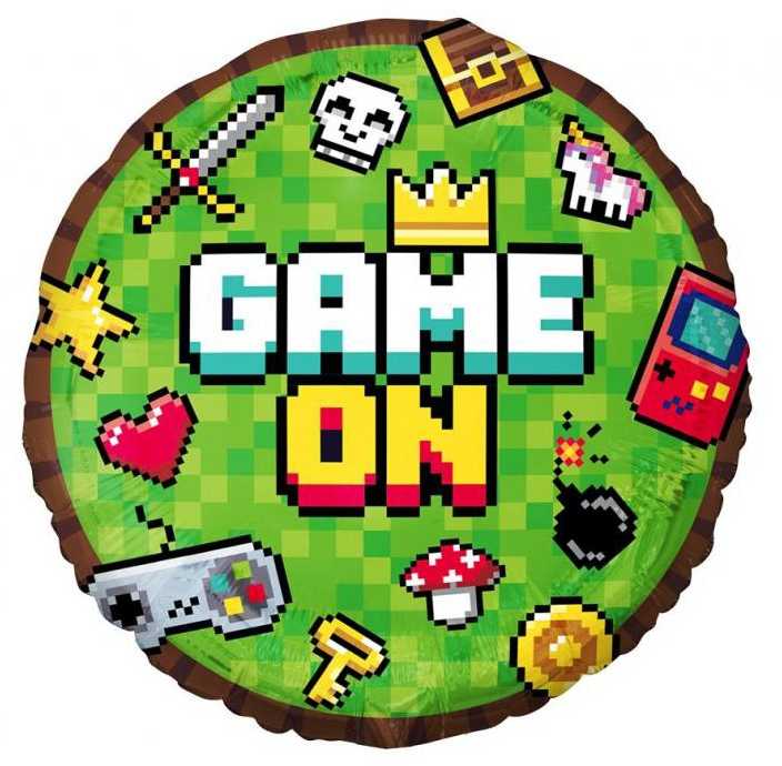 GoDan Balon foliowy Game On 45cm