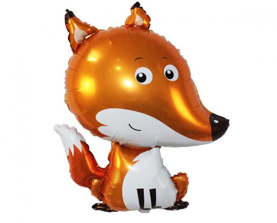 GoDan Foil Balloon Fox 62x50 BF-HLIS 10607