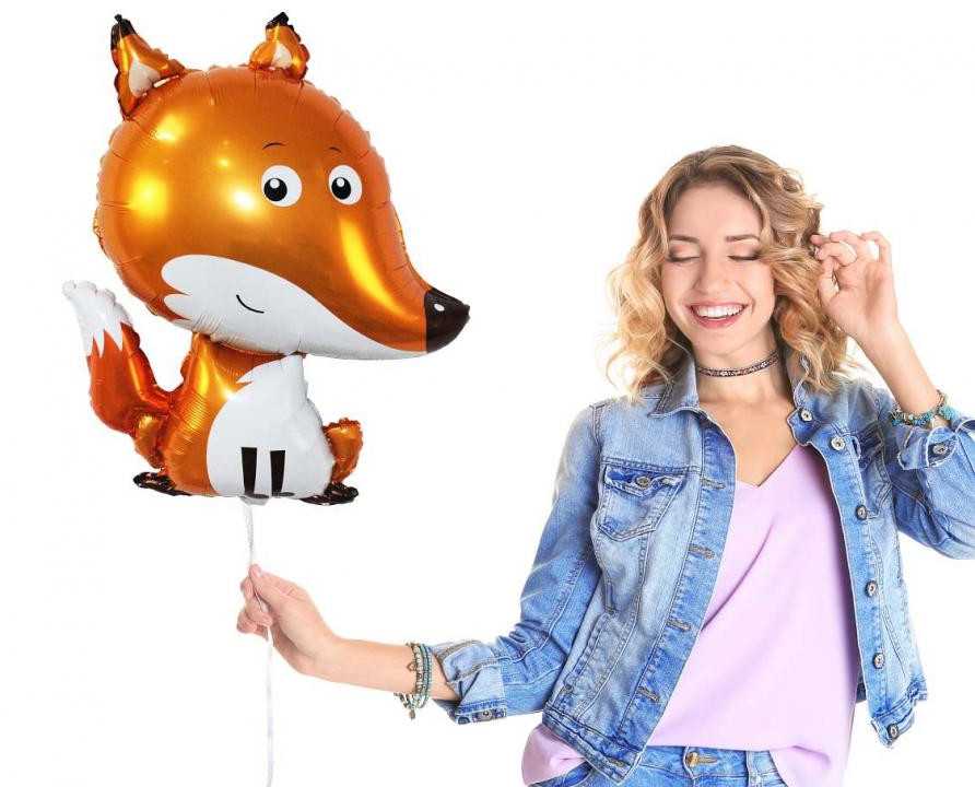 GoDan Foil Balloon Fox 62x50 BF-HLIS 10607