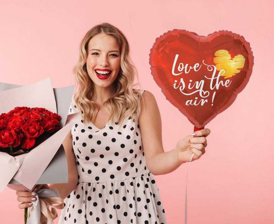 GoDan Balon foliowy Love Is In The Air 46cm