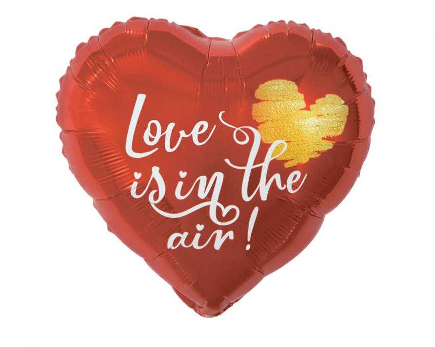GoDan Balon foliowy Love Is In The Air 46cm