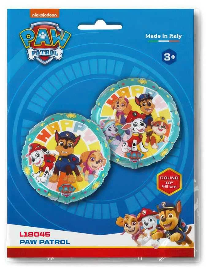 Folinis balionas „Paw Patrol“ 46 cm