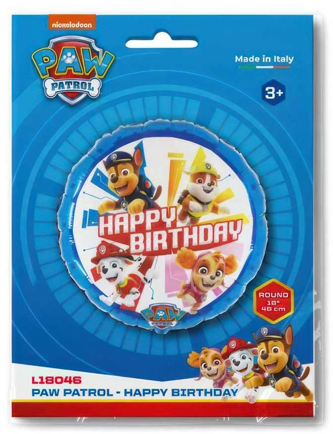 Folinis balionas „Paw Patrol Go“ 46 cm