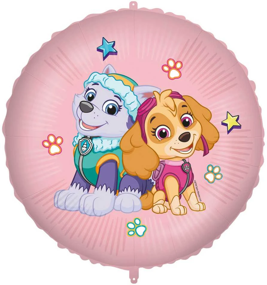 Folinis balionas Paw Patrol Skye ir Everest