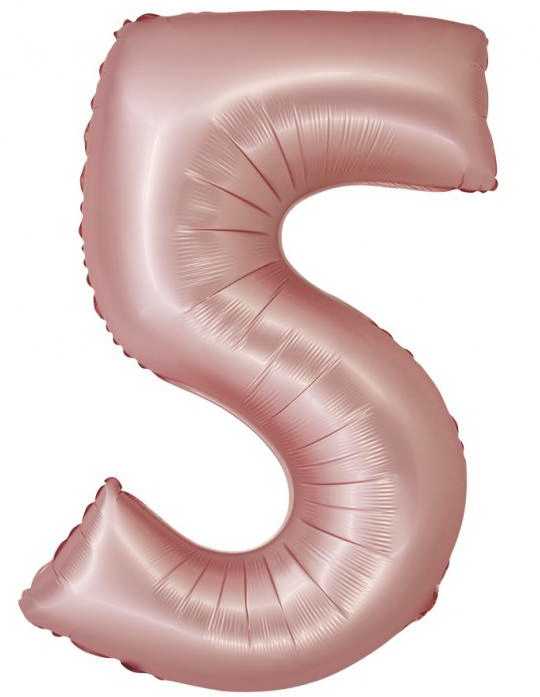GoDan Folijos balionas „Skaičius 5“, 76 cm