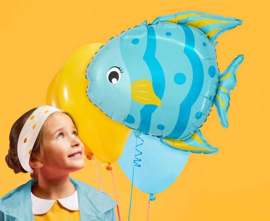 GoDan BALON foliowy Rybka 47x44 cm