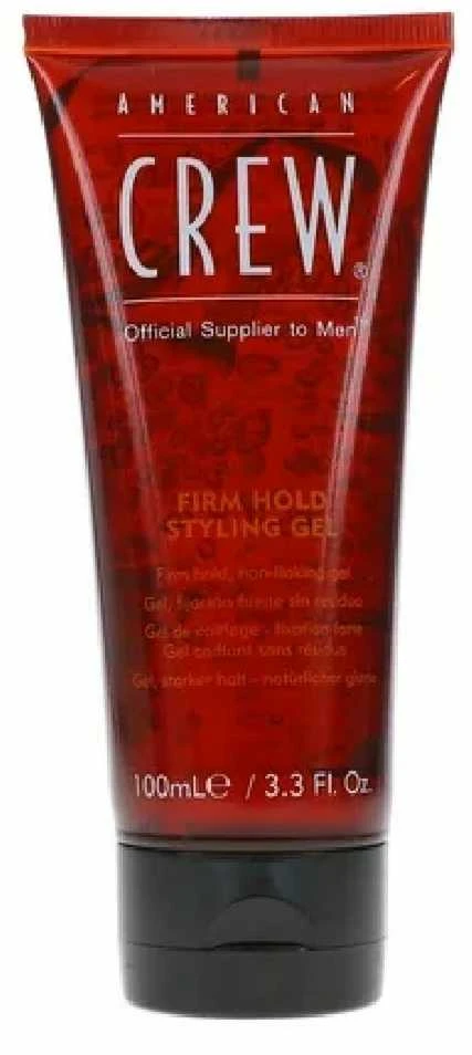 „American Crew Firm Hold“ plaukų formavimo gelis, skirtas tvirtai fiksacijai ir tekstūrai, 100 ml