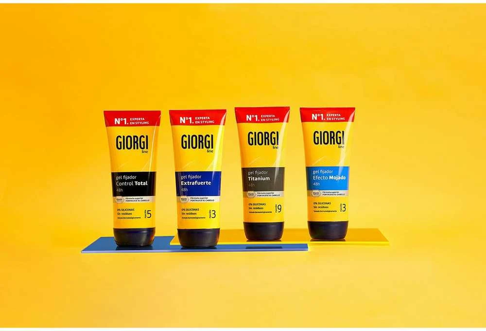 "Giorgi Line Extra Strong Fixing Gel N3" stiprios fiksacijos plaukų želė 240ml