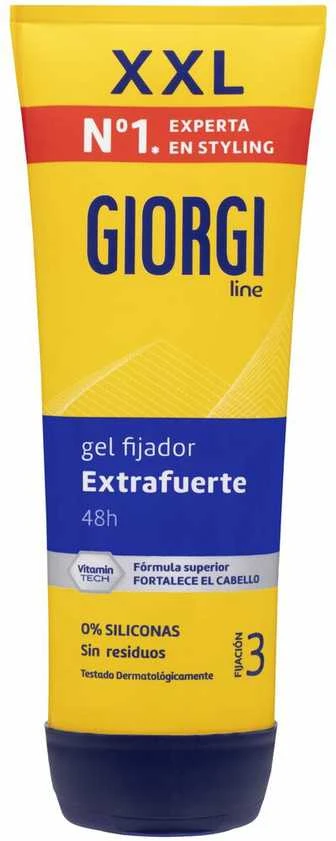 "Giorgi Line Extra Strong Fixing Gel N3" stiprios fiksacijos plaukų želė 240ml