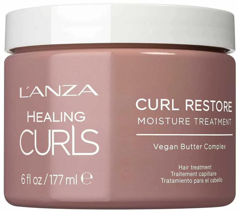 L’ANZA Curls garbanų atstatomoji drėkinamoji kaukė, 177 ml