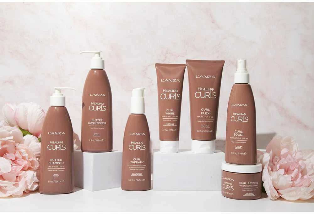 L’ANZA Curls garbanų atstatomoji drėkinamoji kaukė, 177 ml