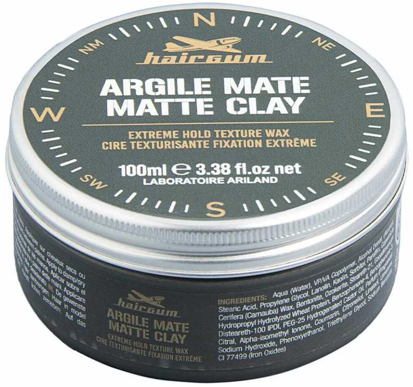 Hairgum Cera De Arcilla Mate, 100 ml