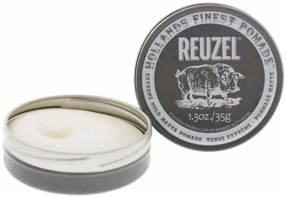 Plaukų formavimo vaškas Reuzel Extreme Hold Matte Pomade - Pomada plaukams, 35 g