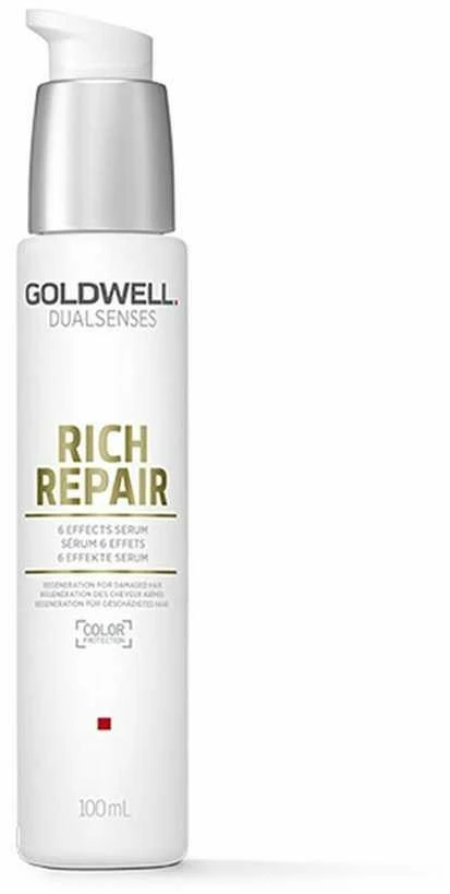 Serumas pažeistiems plaukams Goldwell Rich Repair 6 Effects Serum 100ml