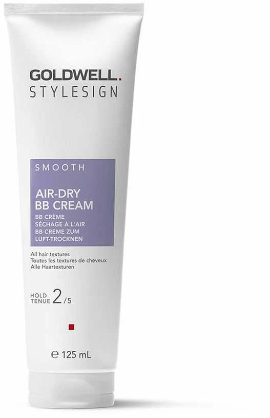 "Goldwell" stilizavimo kremas ir maitinamoji priežiūra glotniems plaukams "Stylesign Smooth" (Air-Dry BB kremas) 125 ml