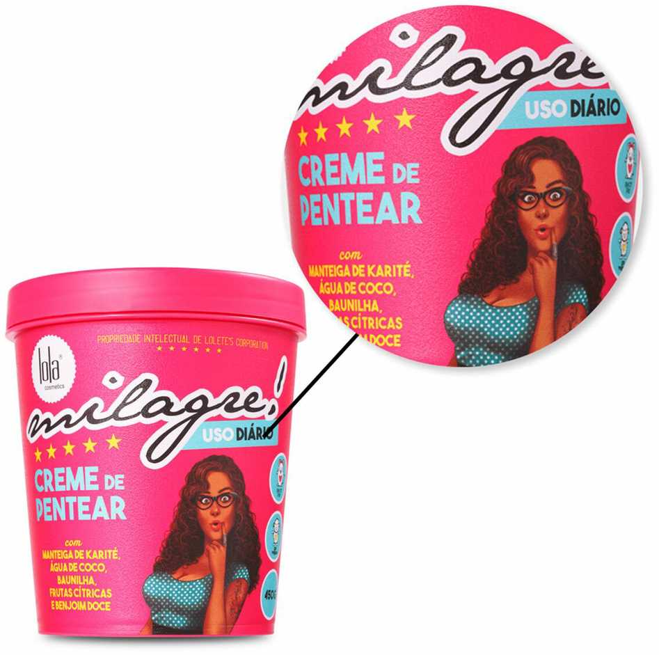Lola From Rio Formuojamasis kremas Lola Cosmetics Miracle 450 g