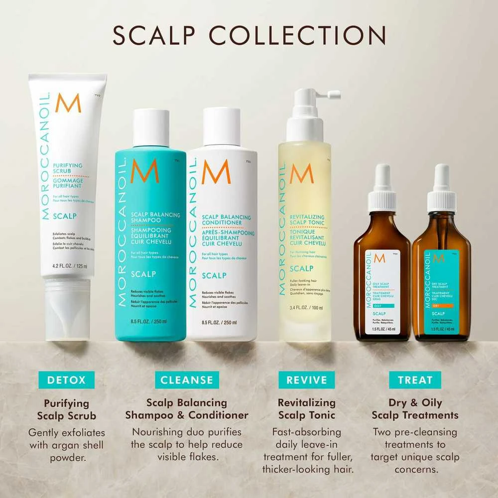 Moroccanoil galvos odos atgaivinantis tonikas plaukų serumas, 100 ml