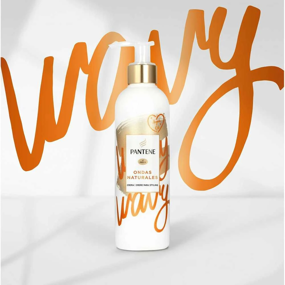 "Pantene Natural Wave" stilizavimo kremas 235ml