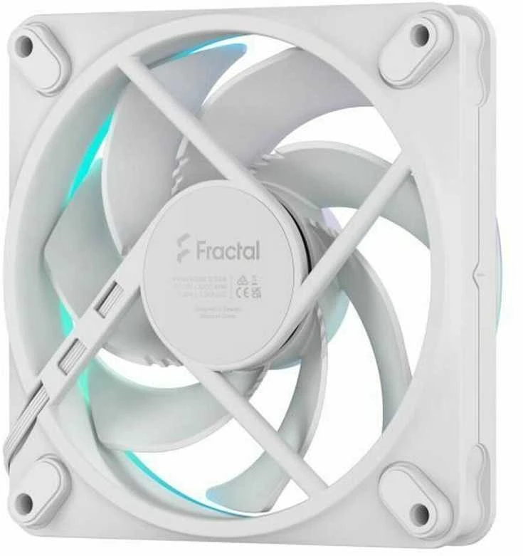 Fractal Design Momentum 12 RGB baltas ventiliatorius