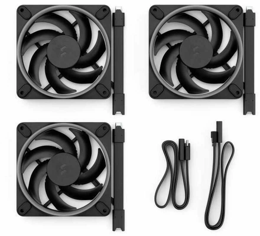 Fractal Design Momentum 12 RGB ventiliatorių rinkinys