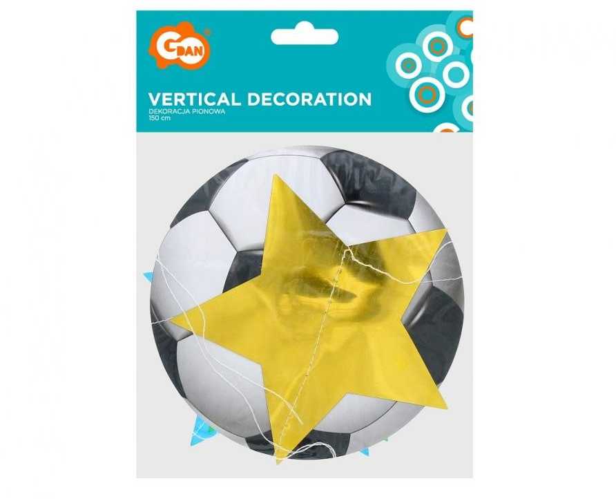 GoDan Dekoracja pionowa Futbolo kamuolys 150cm PF-DPPN 70368