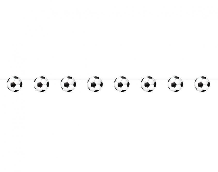Futbolas Futbolo popierinė girlianda 200 cm