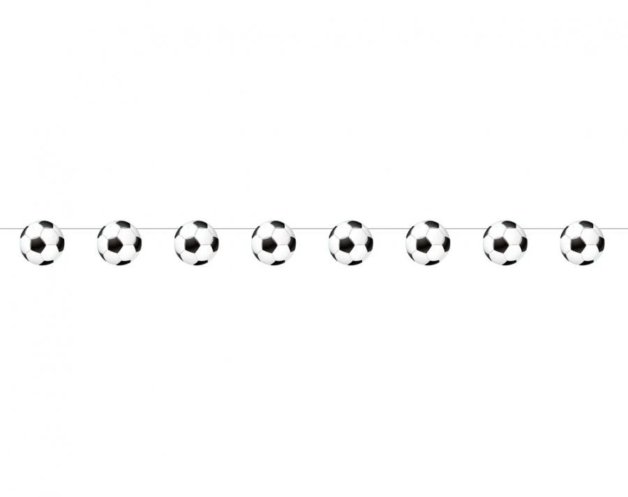 Futbolas Futbolo popierinė girlianda 200 cm