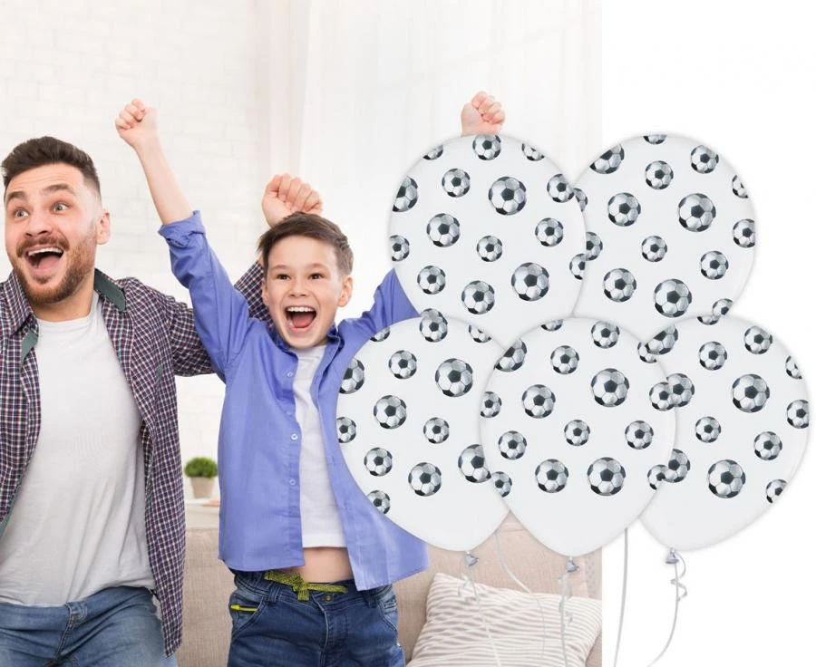 Futbolo balionas Futbolo balionas, 5 vnt. 12 colių (30 cm)