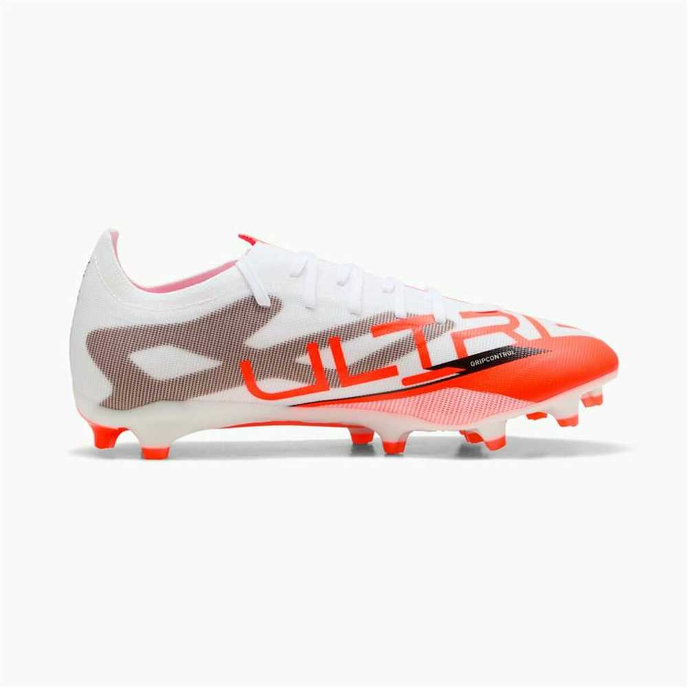 Carruzzo PUMA Ultra 5 Match FG/AG Futbolas Unisekso stiliaus Oranžinė, Balta