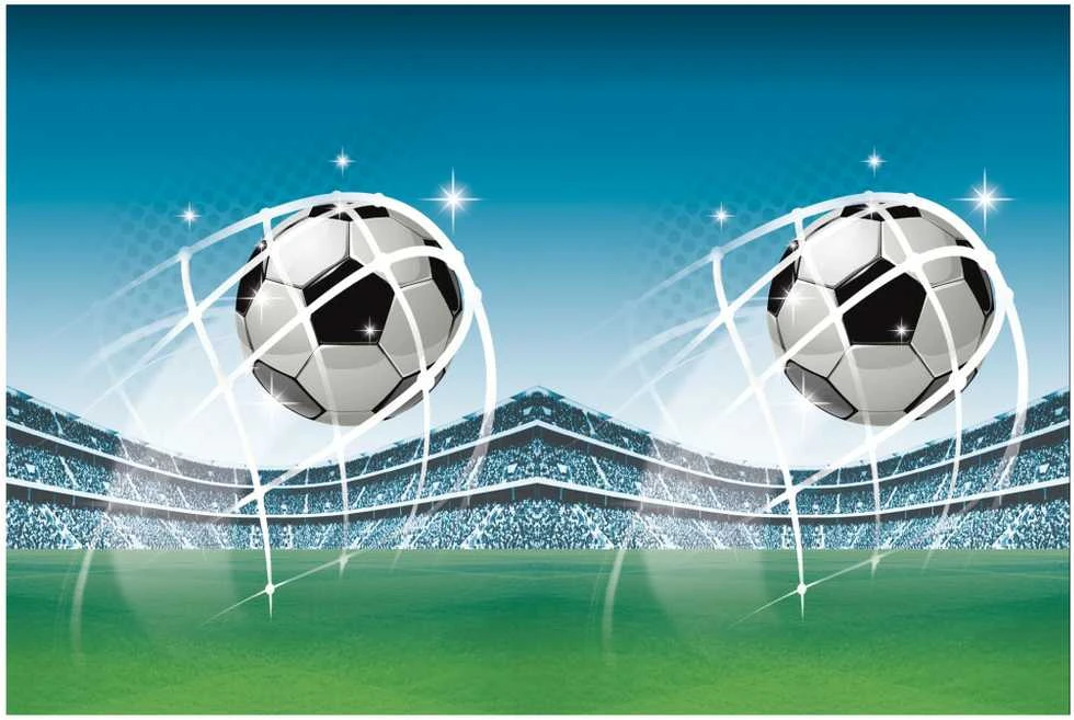 GoDan Plastikinė staltiesė Futbolo fanai 120x180cm