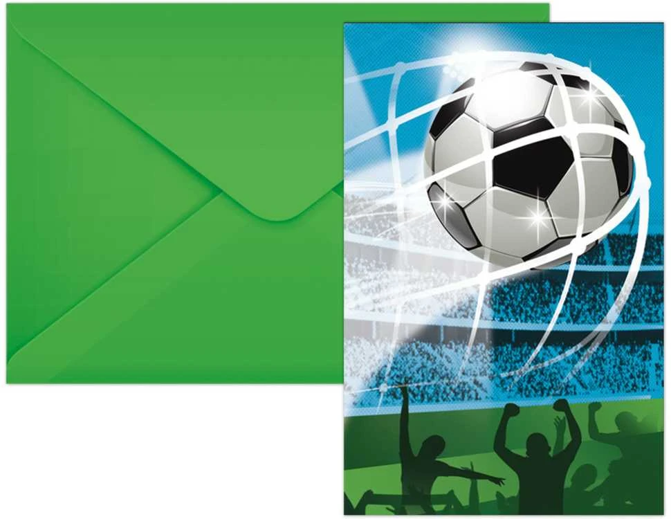 GoDan futbolo sirgalių kvietimai 6vnt.