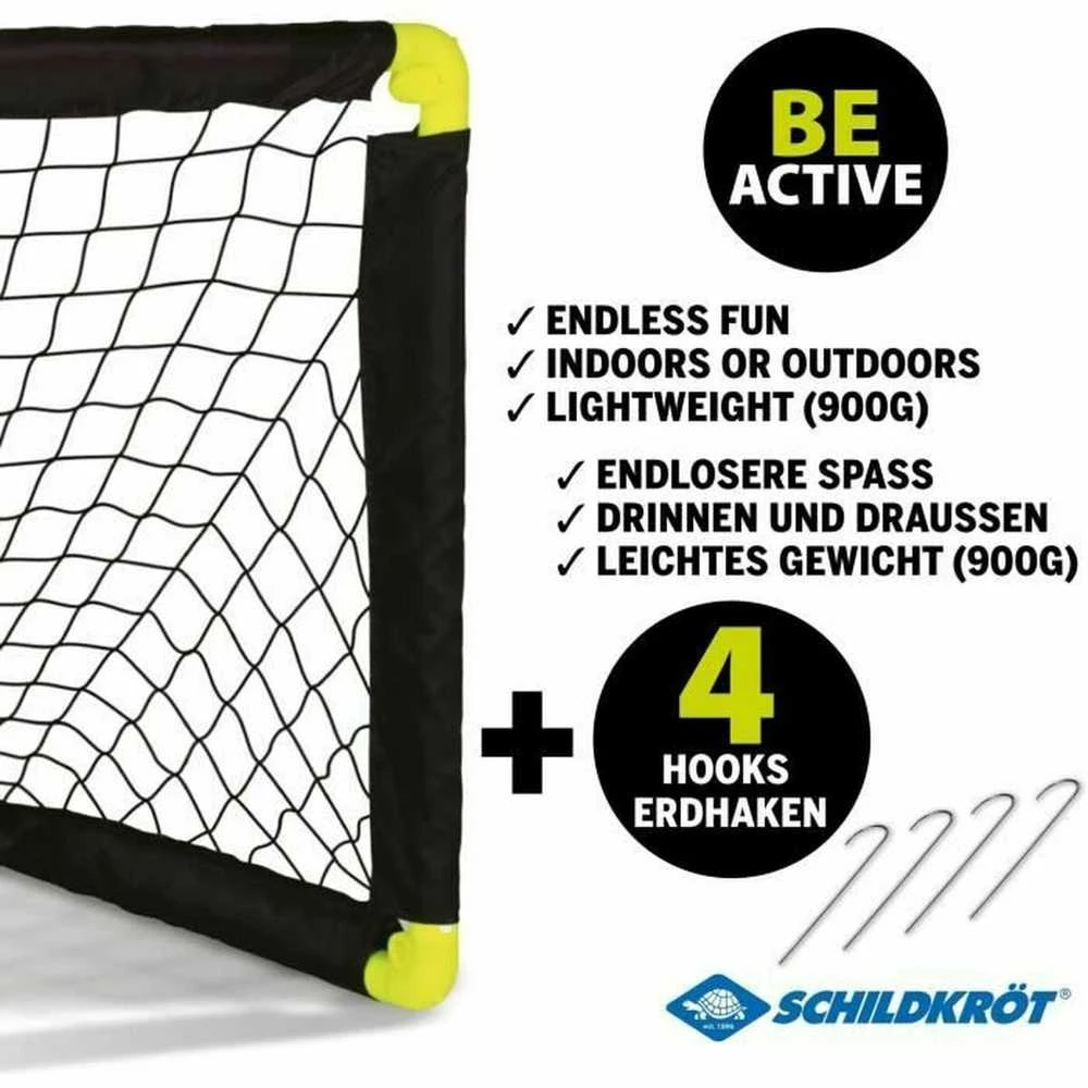 Schildkröt sulankstomi futbolo vartai 90 x 60 cm