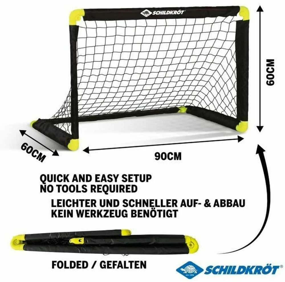 Schildkröt sulankstomi futbolo vartai 90 x 60 cm
