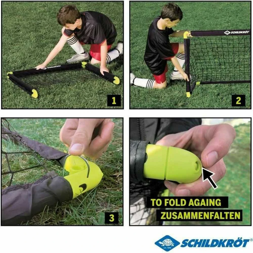Schildkröt sulankstomi futbolo vartai 90 x 60 cm