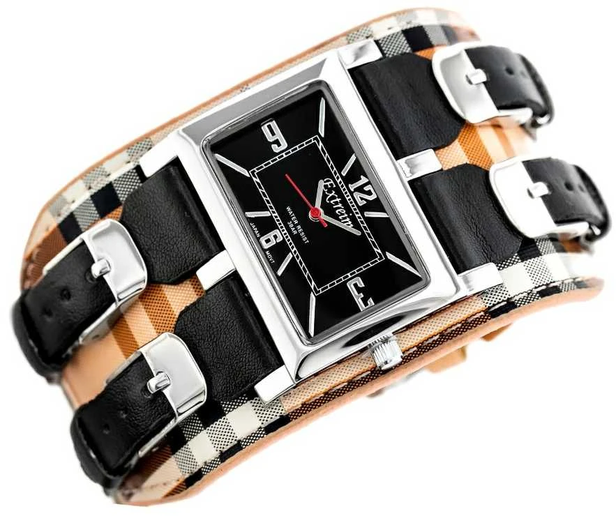 Laikrodis G. ROSSI 10411A-1A2 WOMEN'S WATCH ON BASE (zg714f) + BOX